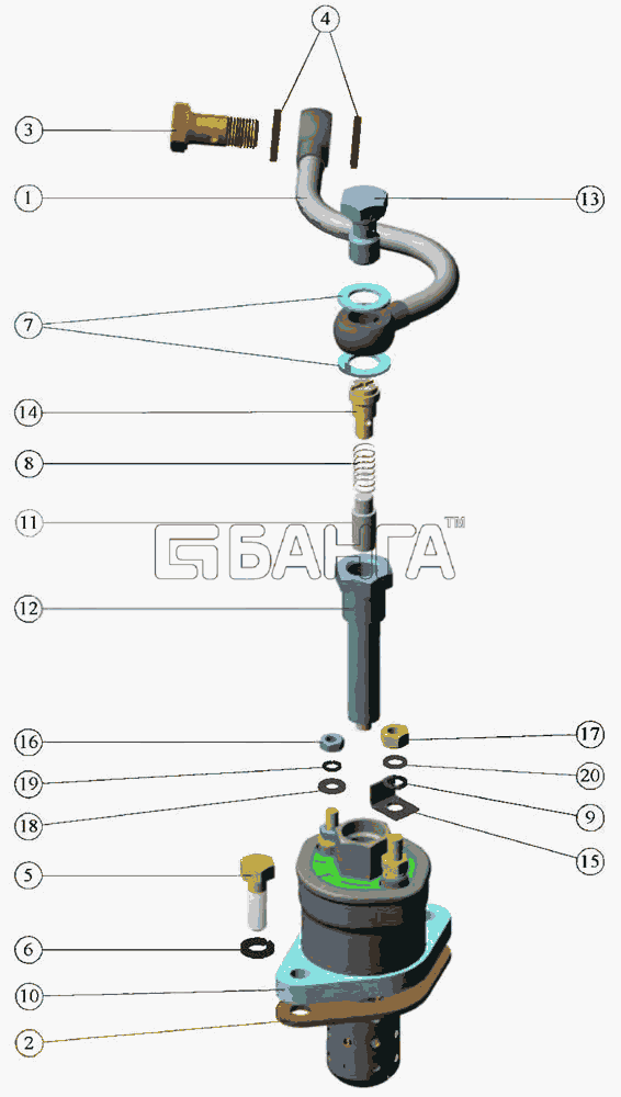 ММЗ Д-242С Схема Установка электрофакельного подогревателя-32 banga.ua